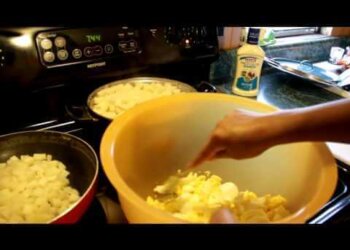Como Preparar Una Ensalada De Papas Fácil Y Rapido