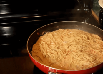 Espagueti a mi Estilo con Crema y Queso | Casayfamiliatv