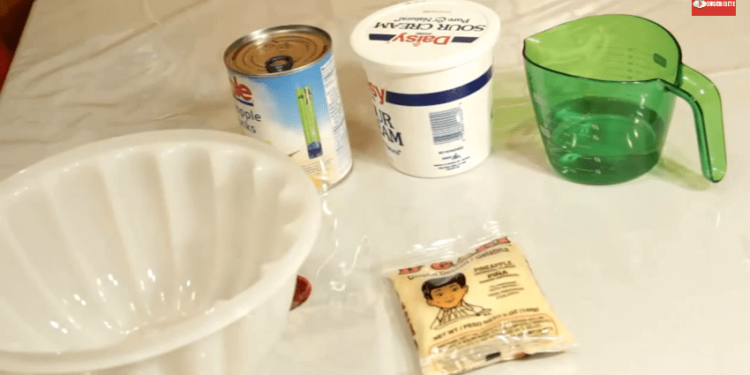 Gelatina de Piña con Crema | Casayfamiliatv