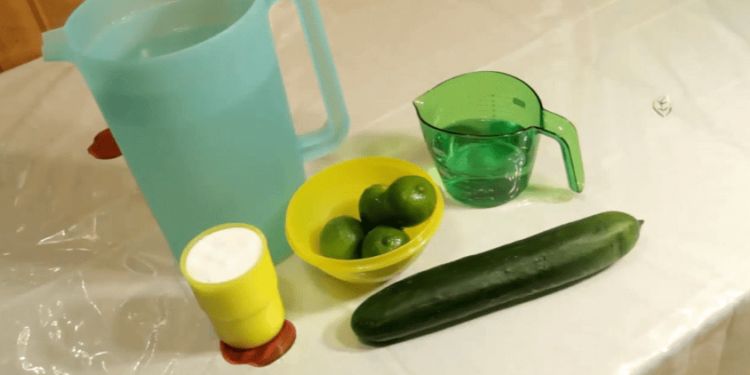 Agua de Pepino con Limón | Casayfamiliatv