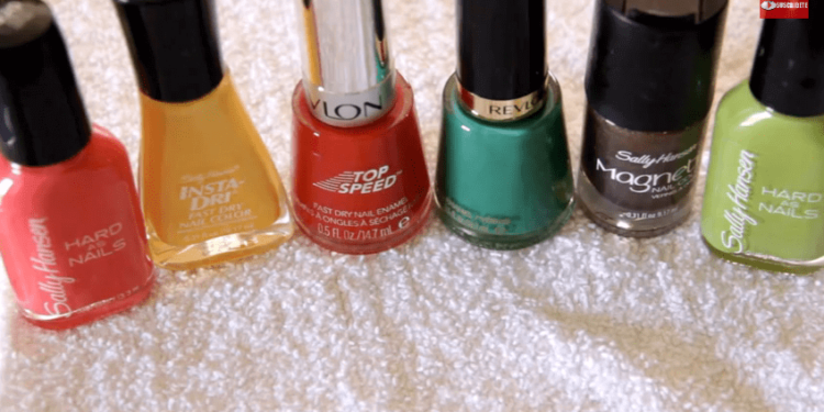 Uñas Decoradas – Manchitas con Colores Otoñales