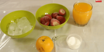 Smoothie de Fresa con Naranja | Casayfamiliatv