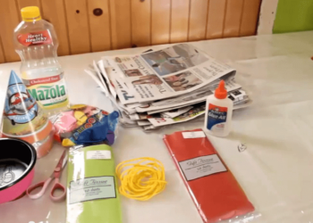 Piñata Tradicional | Reciclcando Periodico | Casayfamiliatv