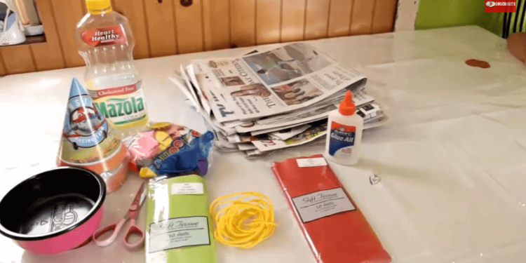 Piñata Tradicional | Reciclcando Periodico | Casayfamiliatv