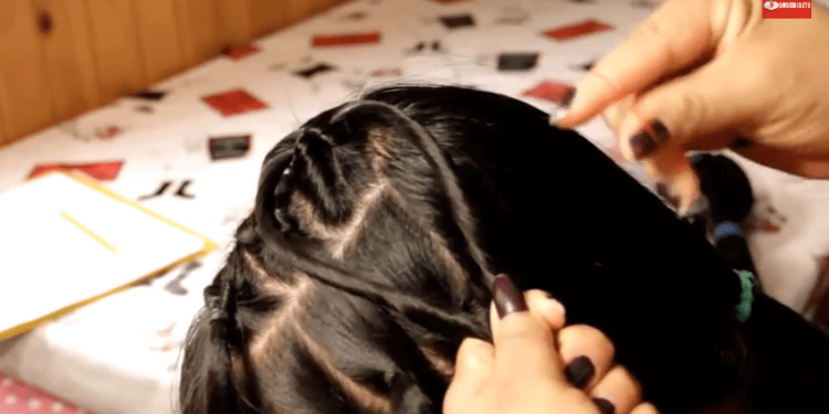 Como Hacer Peinados con Corazones | Para las Niñas