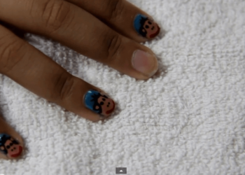 Uñas Decoradas – Para las Niñas de Monitos