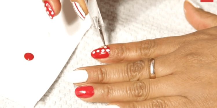 Uñas Decoradas para esta Navidad – Diseño de Uñas # 7