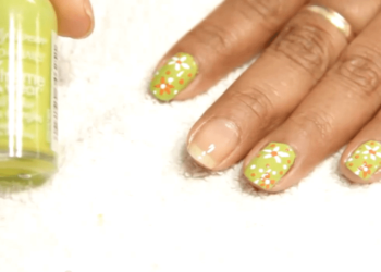 Uñas Decoradas | Flores de Primavera, Margaritas | Casayfamiliatv