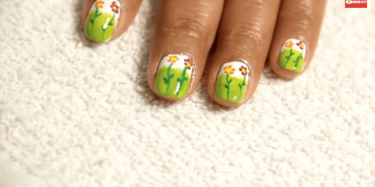 Uñas Decoradas | Flores de Primavera | Casayfamiliatv