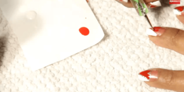 Uñas Decoradas | Manicure Frances con Corazones