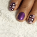 Uñas Decoradas | Flores Moradas | Casayfamiliatv