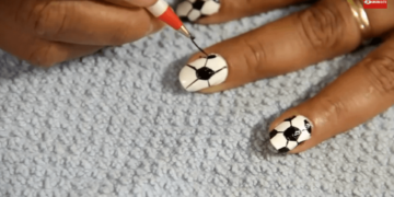 Uñas Decoradas para el Mundial 2014 – Pelotas
