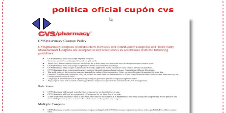 Informacion acerca de la Poliza de CVS