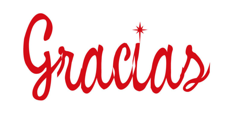 Gracias por apoyarnos.