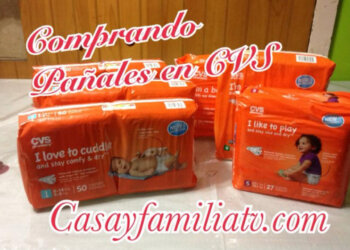 Comprando Pañales en CVS a $2.50 c/u | Casayfamiliatv