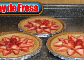 Pay de Fresa | Postre Facil | Casayfamiliatv