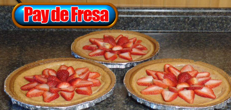 Pay de Fresa | Postre Facil | Casayfamiliatv