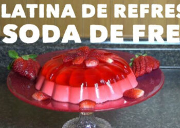 Gelatina de Refresco o Soda de Fresa / Casayfamiliatv
