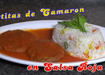 Tortitas de Camaron, en Salsa Roja | Receta Facil | Casayfamiliatv
