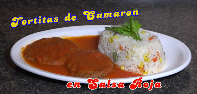 Tortitas de Camaron, en Salsa Roja | Receta Facil | Casayfamiliatv