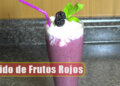 Batido de Frutos Rojos / Recetas / Casayfamiliatv