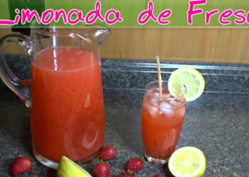 Limonada de Fresa / Agua Fresca / Casayfamiliatv