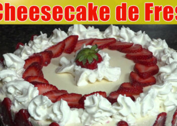 Cheesecake de Fresa / Recetas de Postres / Casayfamiliatv