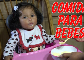 Recetas / Comida para Bebes 12-18 Meses / Yogurt con Banano / Casayfamiliatv