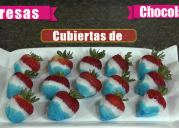 Fresas Cubiertas de Chocolate –  Para el 4 de Julio  / Casayfamiliatv
