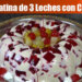 Gelatina de Tres Leches con Cherry / Casayfamiliatv