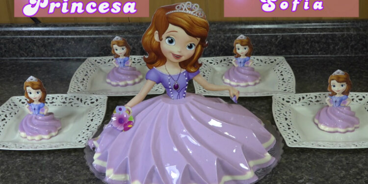 Gelatina de Princesa Sofia / Casayfamiliatv