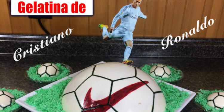 Gelatina de Cristiano Ronaldo / Casayfamiliatv