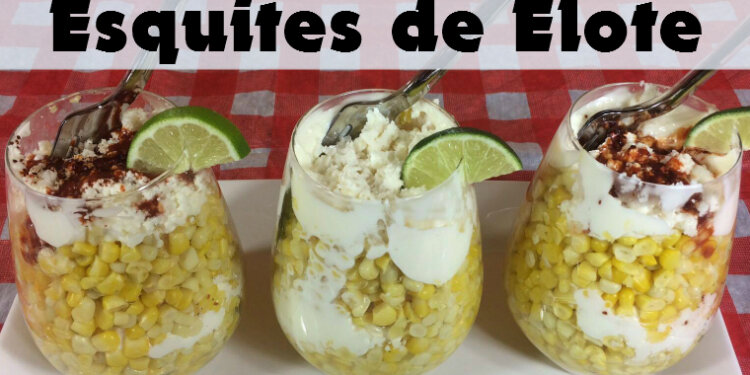 Esquites de Elote / Receta Deliciosa / Casayfamiliatv