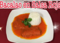 Bacalao en Salsa Roja / Receta de Bacalao / Casayfamiliatv