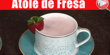 Atole de Fresa | Facil y Delicioso | Casayfamiliatv