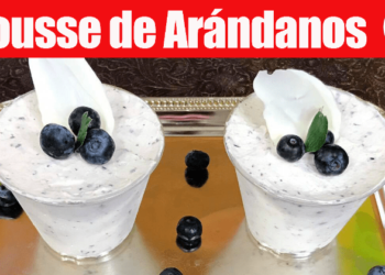 Mousse de Arándanos – En Vasitos | Postre Facil y Delicioso | Casayfamiliatv