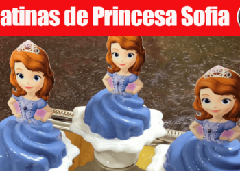 Gelatinas de Princesa Sofia Individuales – Para las Niñas