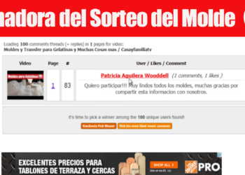 Ganadora del Sorteo del Molde de Spider-Man para Gelatina
