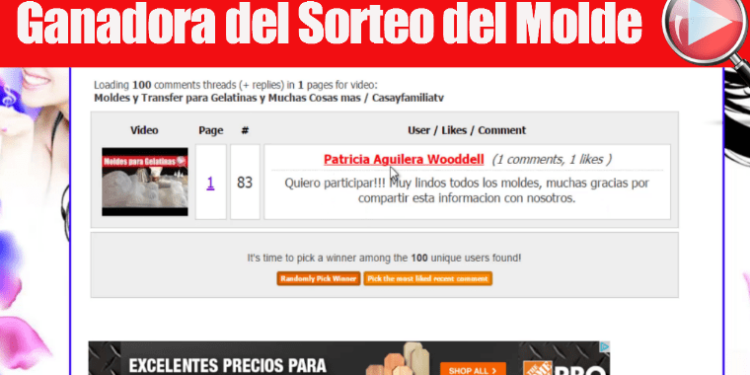 Ganadora del Sorteo del Molde de Spider-Man para Gelatina