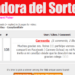 Ganadora del Sorteo