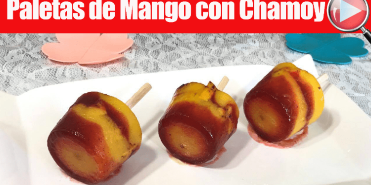 Paletas de Mango con Chamoy - Exquisito - Recetas en Casayfamiliatv Paletas de Mango con Chamoy – Exquisito