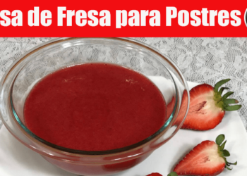 Salsa de Fresa para Postres – Facil y Delicioso