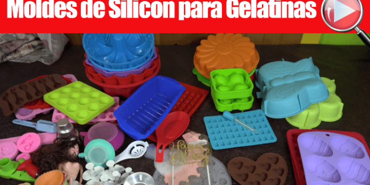 Moldes de Silicon para Gelatinas, Mousse y Pasteles – Herramientas de Cocina