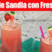 Agua Fresca de Sandia con Fresas - Recetas en Casayfamiliatv Agua Fresca de Sandia con Fresas