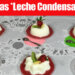 Gelatinas Sabor Leche Condensada con Salsa de Fresa