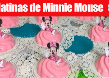 Gelatinas Individuales de Minnie Mouse – Para Fiestas Infantiles