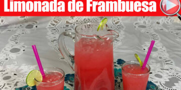Agua Fresca – Limonada de Frambuesa