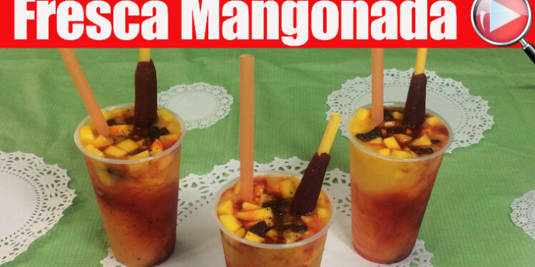 Mangonada - Chamoyada - Como hacer Mangonadas - Recetas en Casayfamiliatv Mangonada – Chamoyada – Como hacer Mangonadas