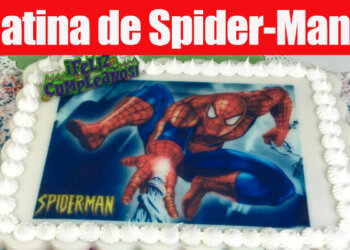 Gelatina de Mosaico con Transfer de Spider-Man | Para Cumpleaños de Niños