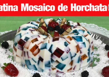 Gelatina Mosaico de Horchata – Haz una Gelatina Deliciosa